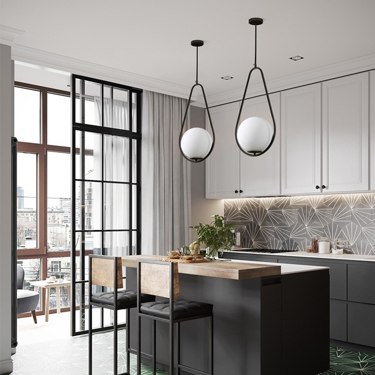 Подвесной светильник ImperiumLoft Hoop 213738-26