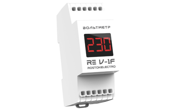 Вольтметр однофазный ROSTOKELECTRO (DigiTOP) RE V-1F