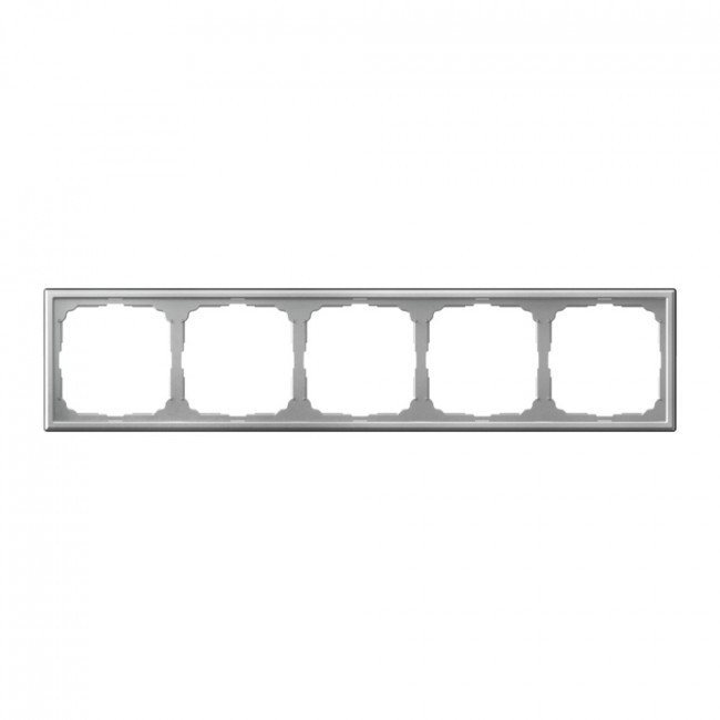 Рамка Schneider Electric Art Gallery на 5 постов, алюминий GAL000305