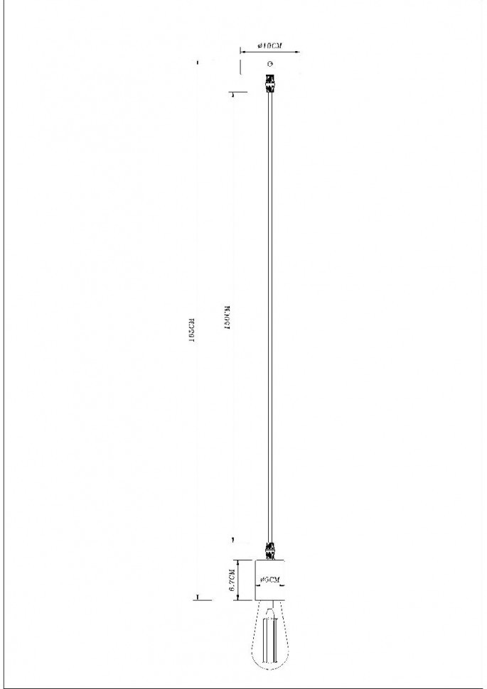 Подвесной светильник Arte Lamp Mark A7047SP-1BK