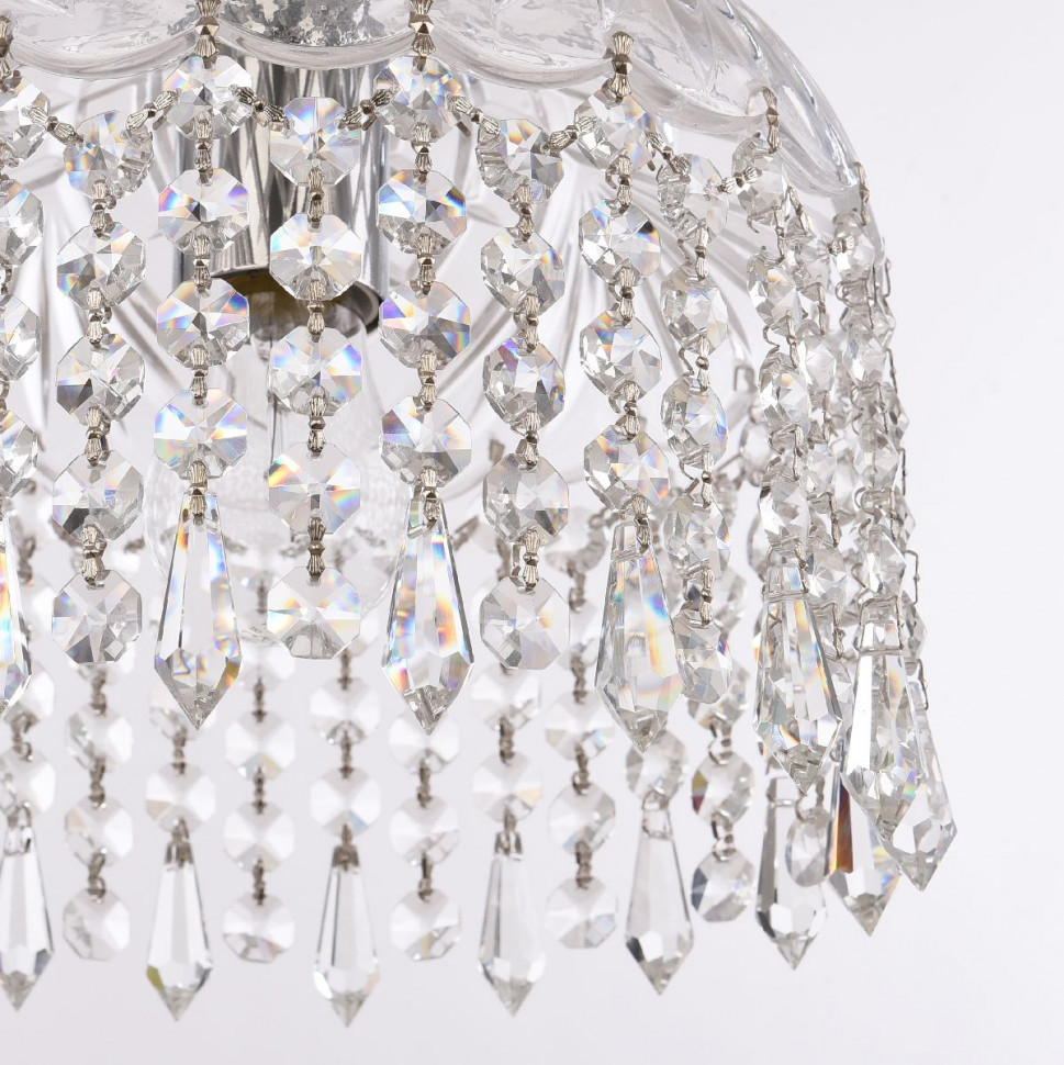 Подвесной светильник Bohemia Ivele Crystal 14781P/22 Ni Drops