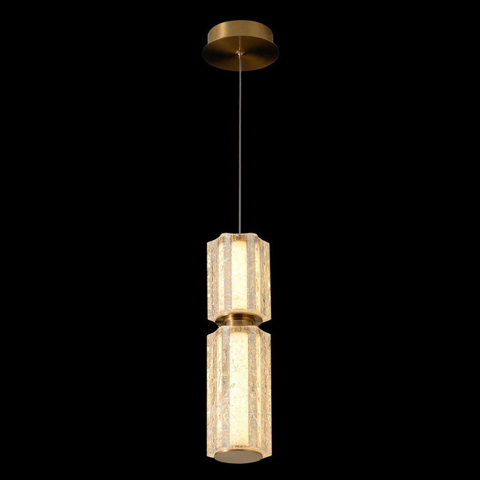 Подвесной светильник Crystal Lux ANTIQUE SP23W LED BRASS