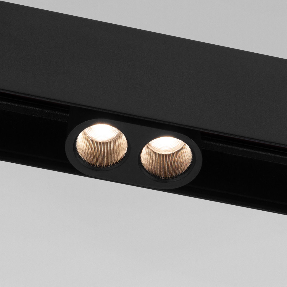 Трековый светильник Slim Magnetic M02 4W 4200K Smally черный 85510/01