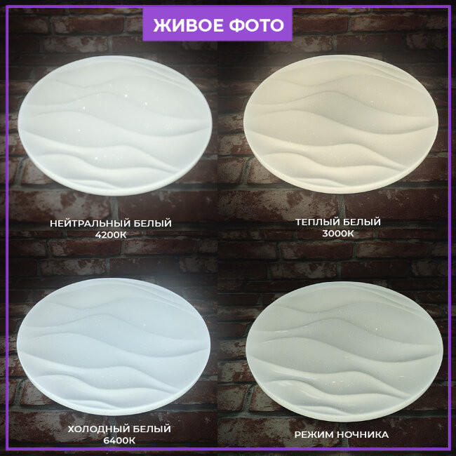 Потолочный светильник Seven Fires Фоли 45446.45.90.77