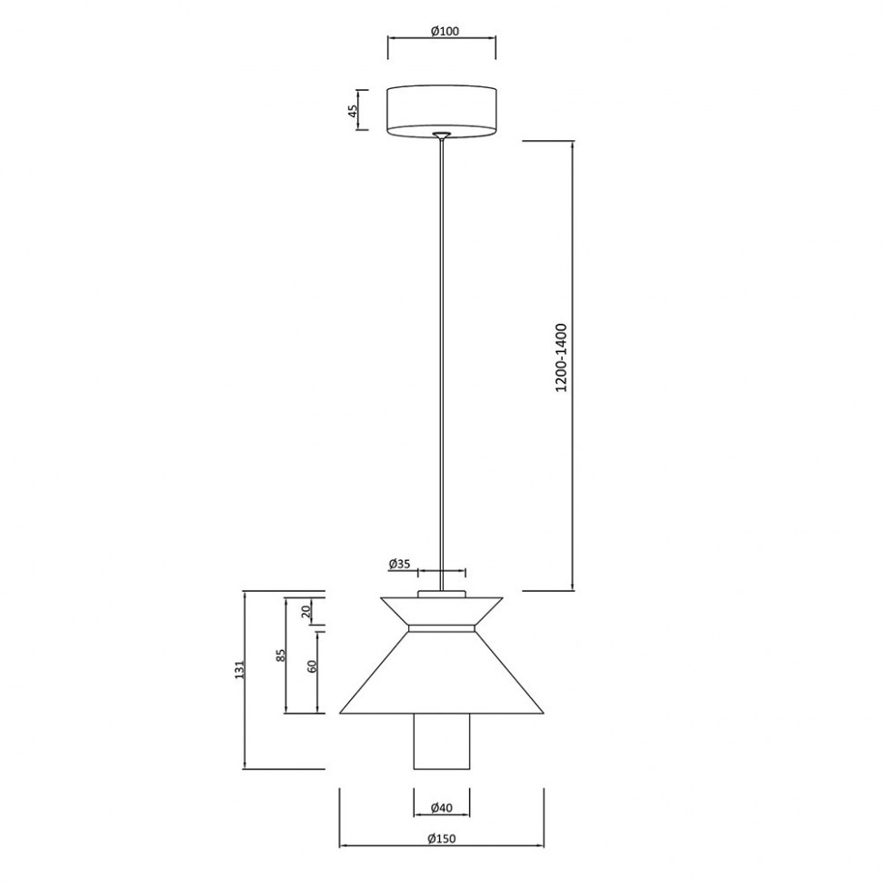 Подвесной светильник Moderli Ori V10886-PL