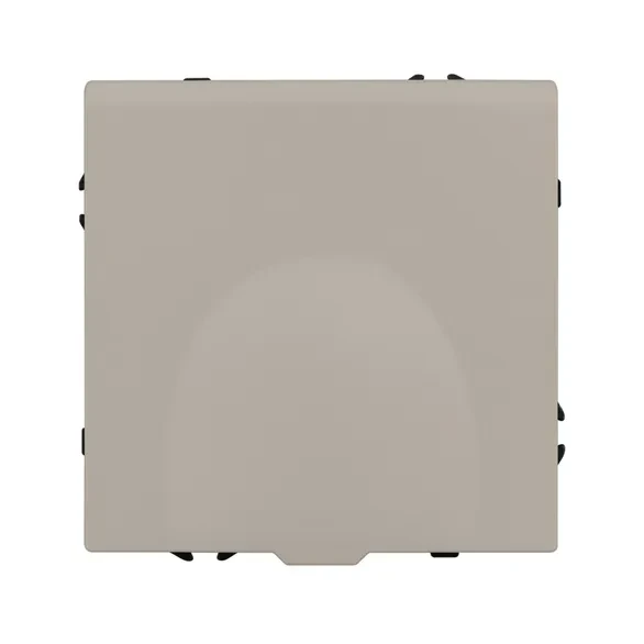 Розетка с заземлением Schuko с крышкой с защитными шторками, 250В, 16А, IP-44, NEO PLUS  (кашемир) 