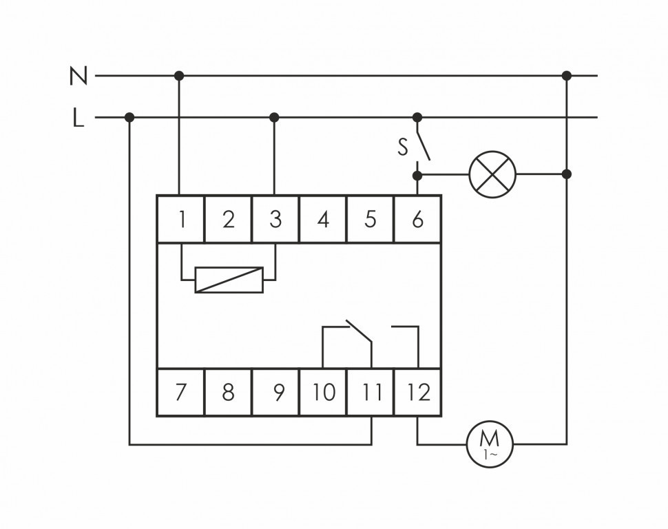 Реле времени PO-415