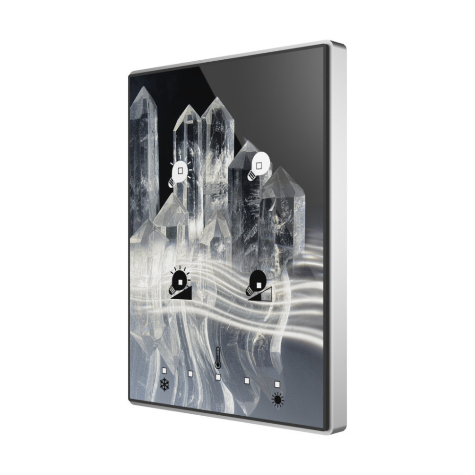 Выключатель сенсорный KNX, термостат Zennio Touch-MyDesign Plus 