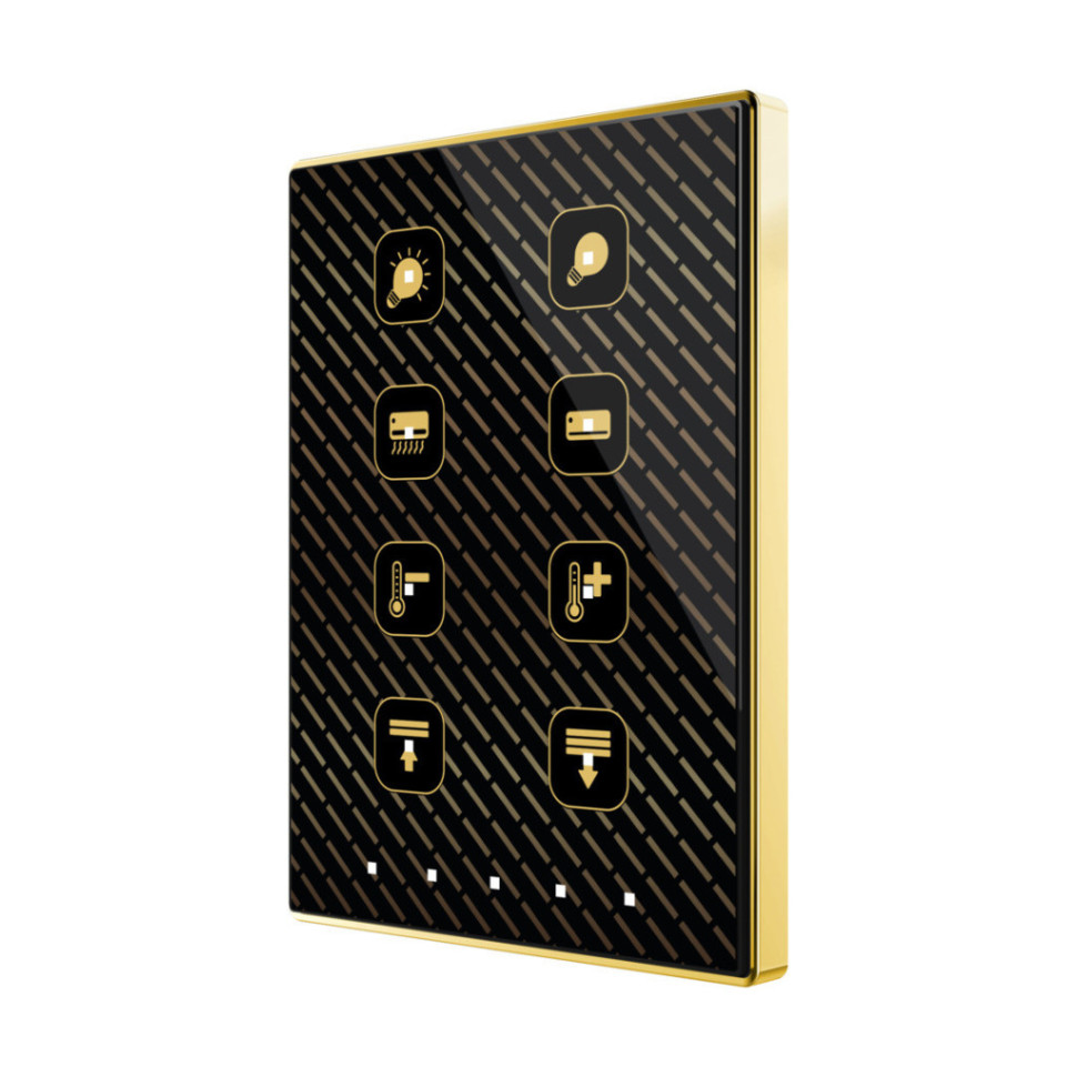 Выключатель сенсорный KNX, термостат Zennio Touch-MyDesign Plus 