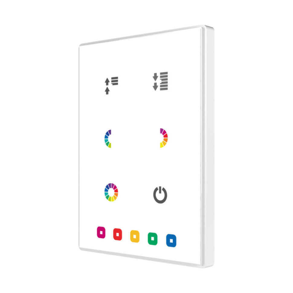 Выключатель сенсорный KNX, термостат Zennio Touch-MyDesign Plus 