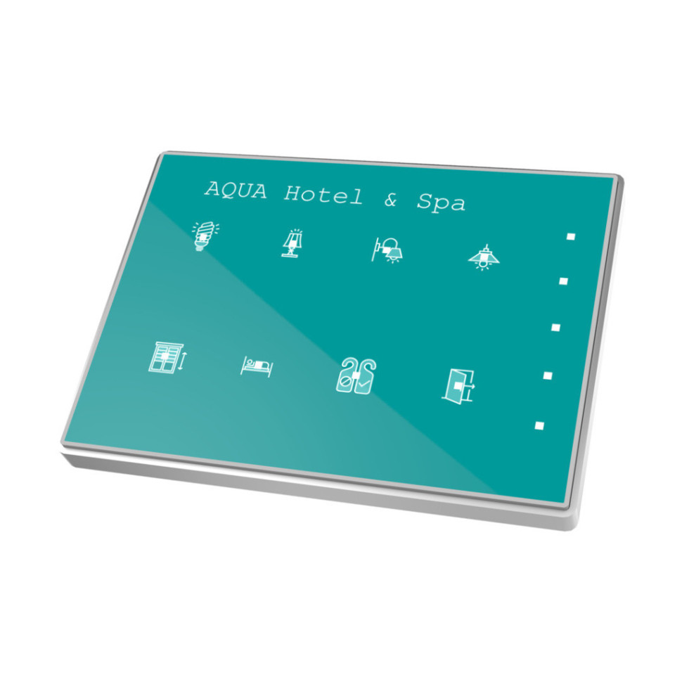 Выключатель сенсорный KNX, термостат Zennio Touch-MyDesign Plus 