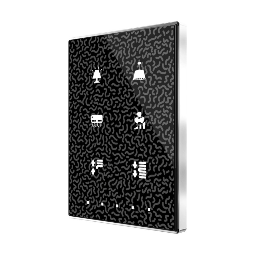 Выключатель сенсорный KNX, термостат Zennio Touch-MyDesign Plus 