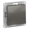 Переключатель одноклавишный Schneider Electric Atlas Design перекрестный, сталь ATN000971