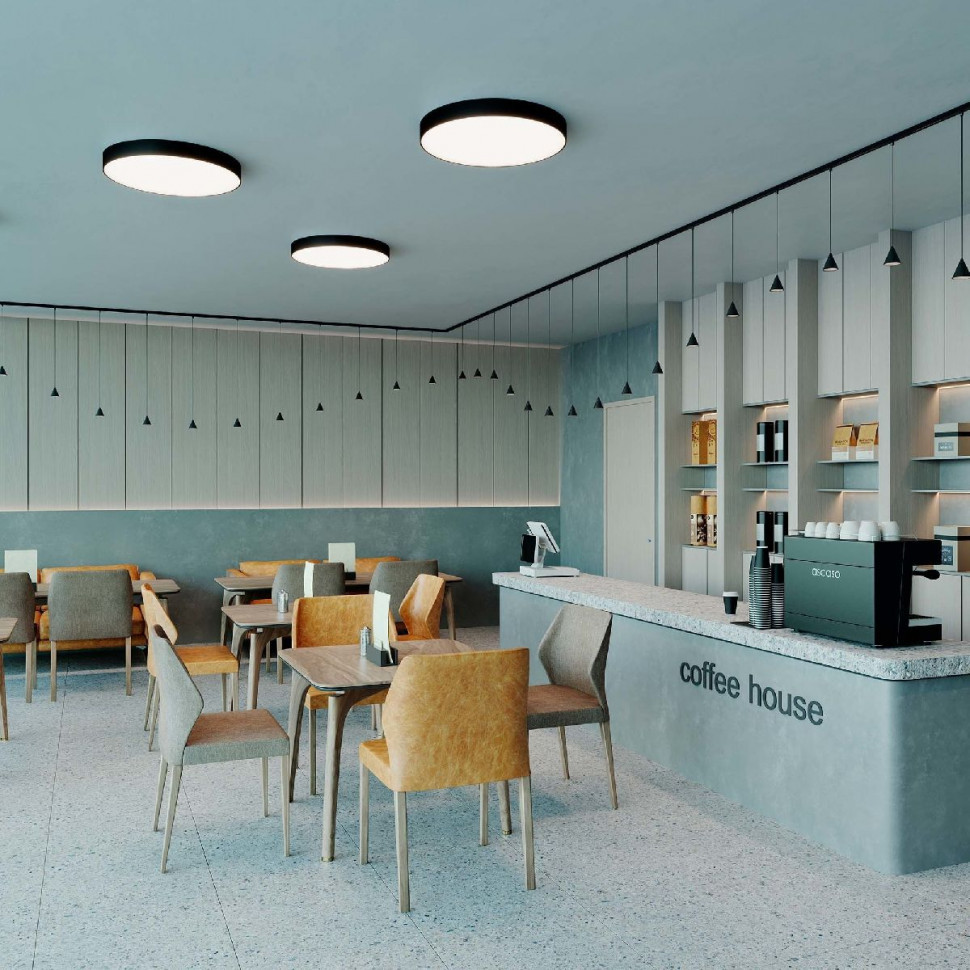 Потолочный светильник Arlight SP-TOR-PILL-PRISM-R600-50W Day4000 (BK, 100 deg, 230V) 023000(3)