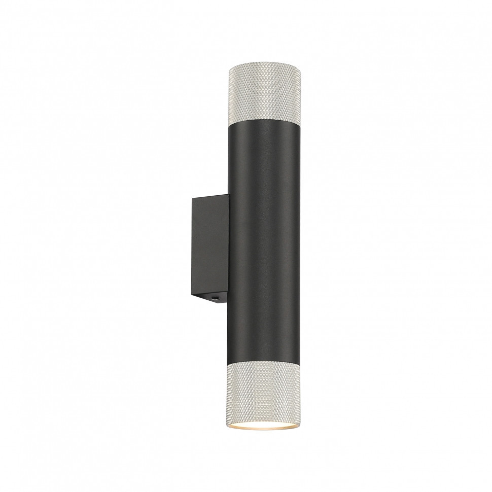 Настенный светильник iLedex Delta 2365-2 BK+SL