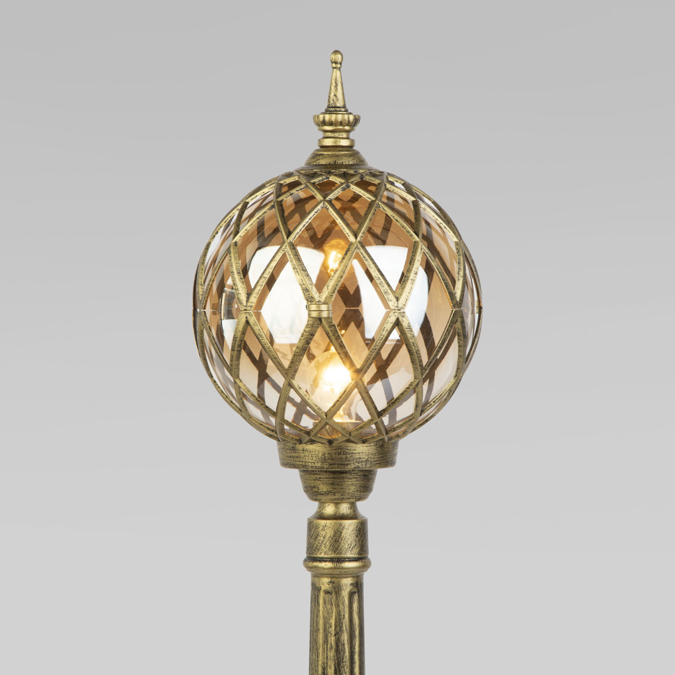 Ландшафтный светильник уличный на столбе Sirius F черное золото IP44 Sirius F черное золото