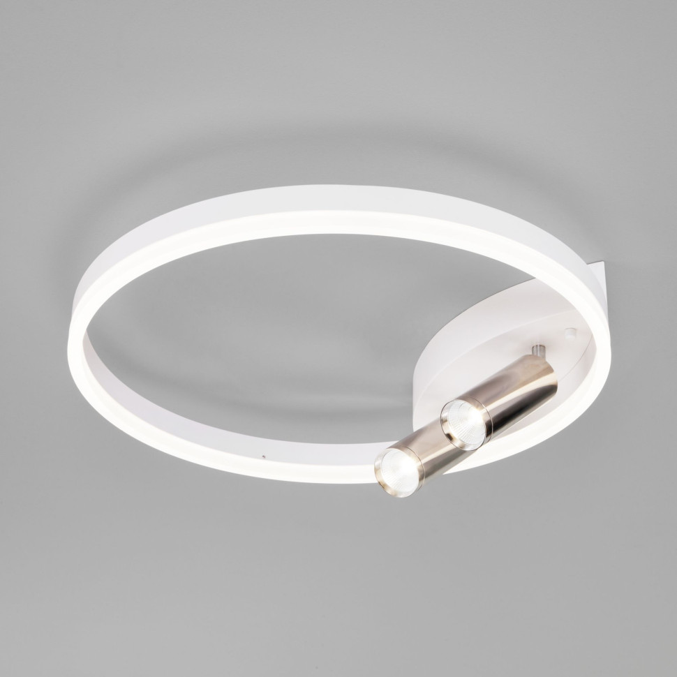 Умный потолочный светильник Eurosvet Luminari 90247/3 90247/3 белый/хром Smart