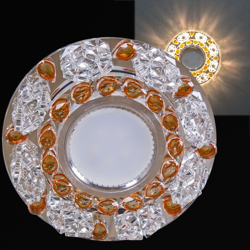 Встраиваемый светильник Reluce 22093-9.0-001PL MR16+LED3W CL+OR