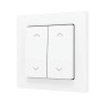 Zennio ZS552PB4SMW ZS55. Простая сенсорная кнопка для 1 двоичного входа, 55 x 55 мм, матово-белый