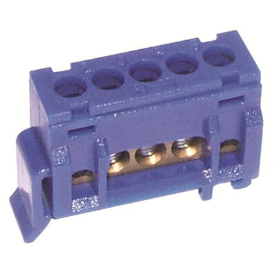 Клеммник синий N 5x10 мм ZK507 ABB