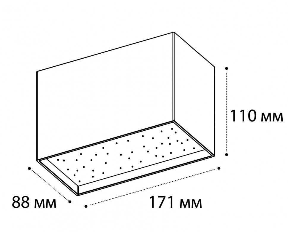 Накладной светильник Italline DL 3029 white 3000K