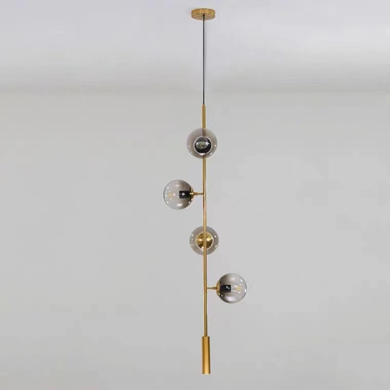 Подвесной светильник iLamp Artis 8149P/4A BR-SM