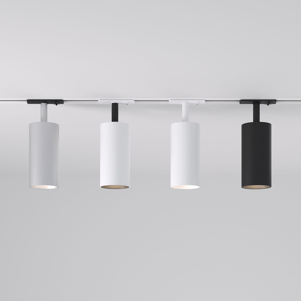 Трековый светодиодный светильник для однофазного шинопровода Diffe белый 15 Вт 4200 K 85166/01