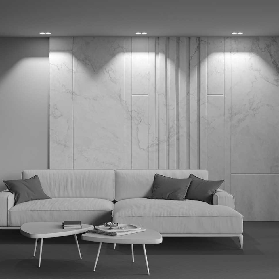 Встраиваемый светильник Maytoni Technical Alfa LED DL043-02-15W4K-SQ-WB