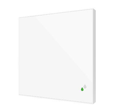 Zennio ZSFSENV2W Flat Sensato v2/Датчик влажности и температуры KNX для скрытого монтажа, цвет: Белый, оттенок: Без оттенка