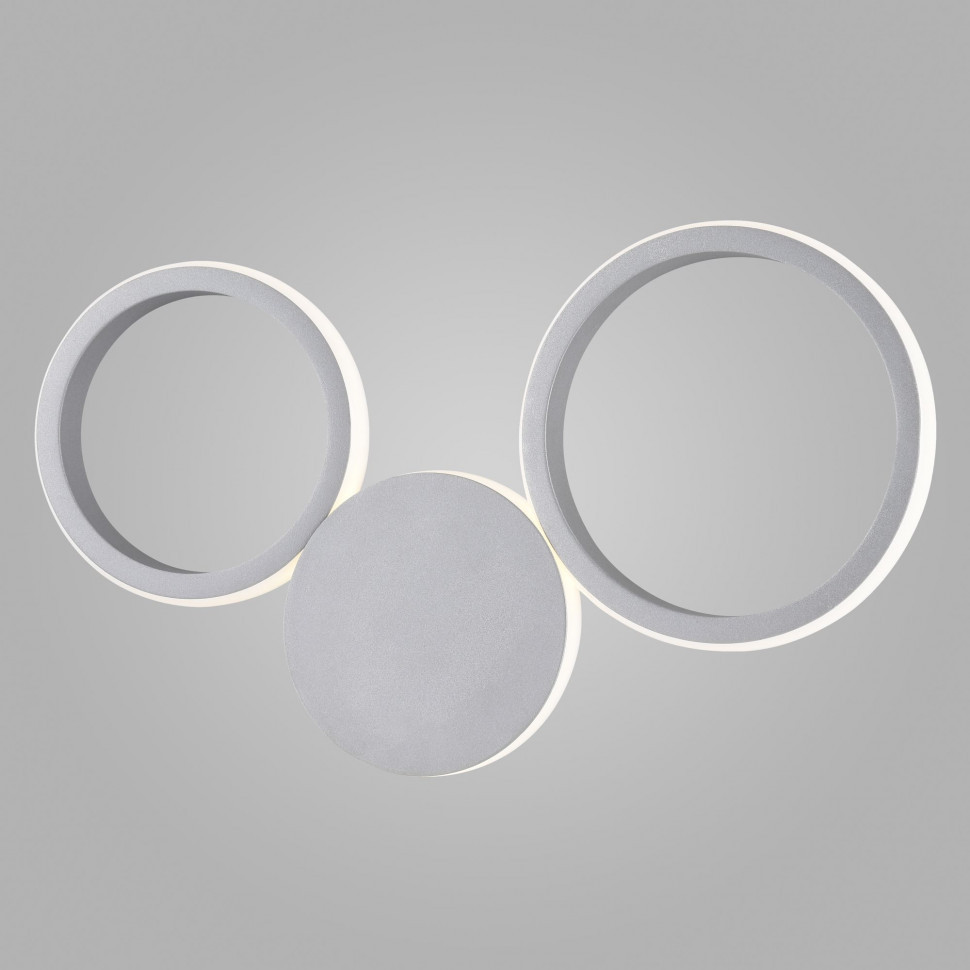 Настенный светодиодный светильник 40141/1 LED серебро