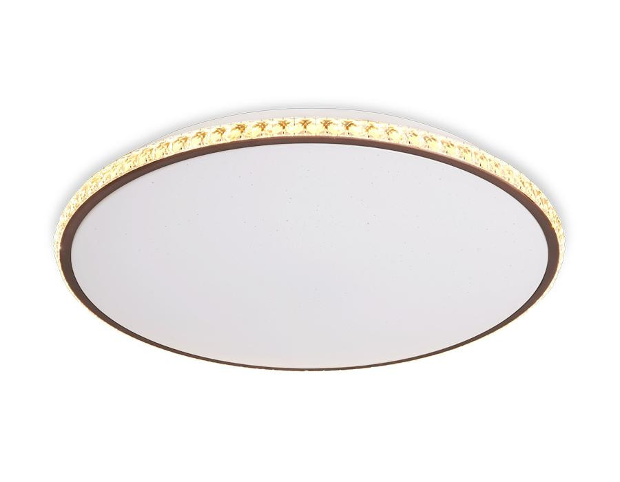 Потолочный светодиодный светильник Ambrella Light Orbital Crystal FF71