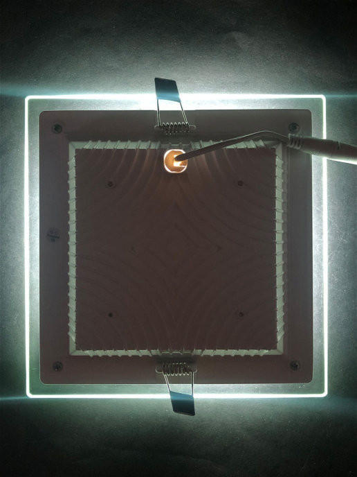 Встраиваемый светильник Elvan VLS-705SQ-18W-NH-Wh