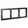Рамка 3-я  универсальный монтаж: горизонтальный/вертикальный., IP-20. 1 1