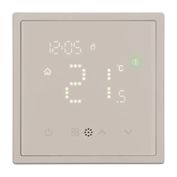 Терморегулятор Wi-Fi с датчиком, цвет кашемир, IP-20, NEO_PLUS