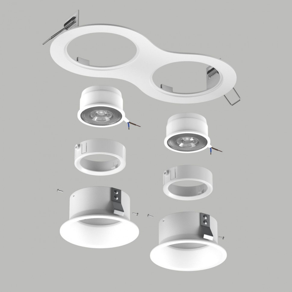 Встраиваемый светильник Lightstar Domino (214626+214606+214606+214006+214006) D6260606WMOD