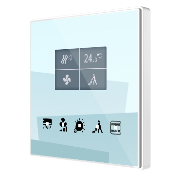 Контроллер комнатный KNX, с экраном 1.8 дюймов, 5 кнопок Zennio Square TMD-Display