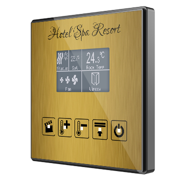 Контроллер комнатный KNX, с экраном 1.8 дюймов, 5 кнопок Zennio Square TMD-Display