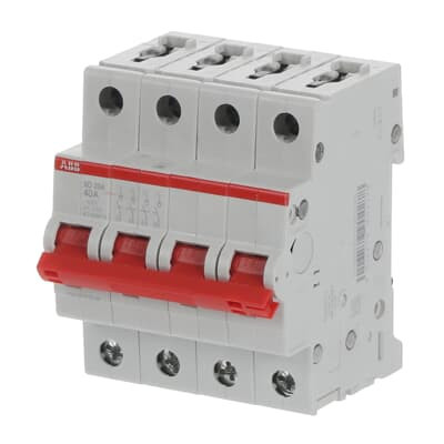 Рубильник ABB SD204/40 AC/DC 4P 40A 25кА 2CDD284101R0040