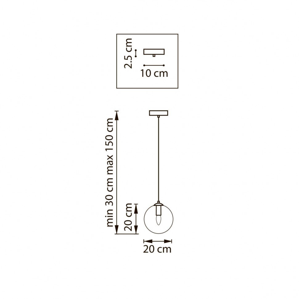 Подвесной светильник Lightstar Sferetta 801004
