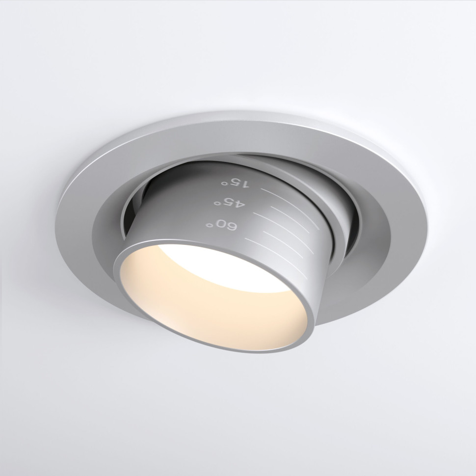 Встраиваемый точечный светодиодный светильник 9920 LED 15W 4200K белый