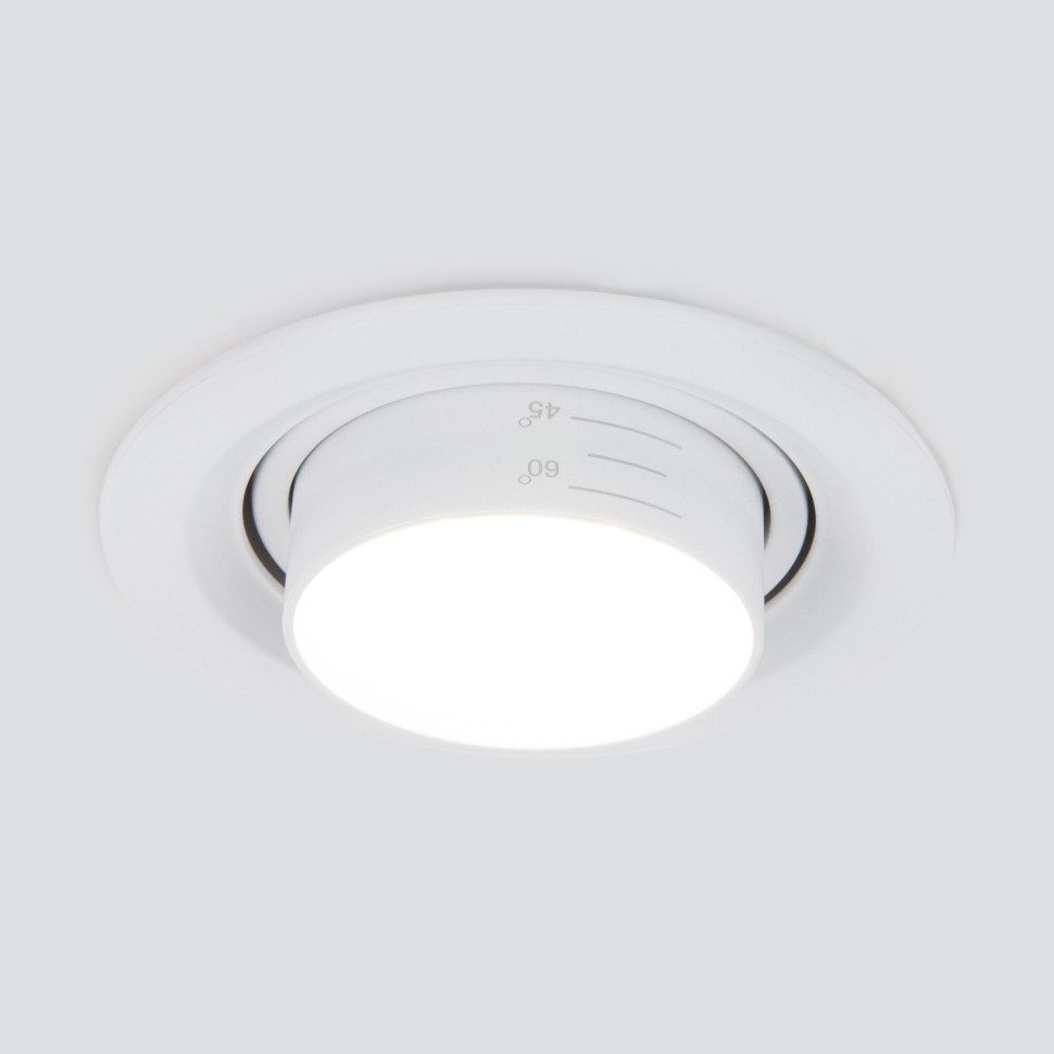 Встраиваемый точечный светодиодный светильник 9920 LED 15W 4200K белый