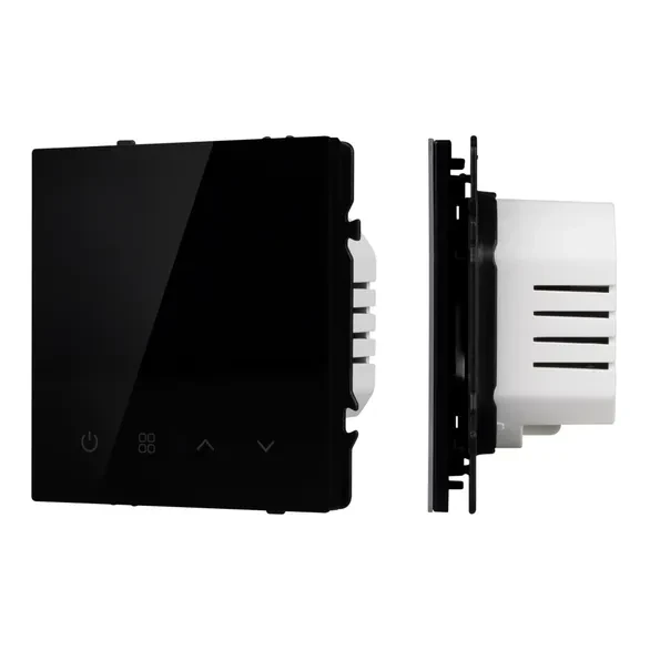 Терморегулятор Wi-Fi с датчиком, цвет черный, IP-20, NEO_PLUS 