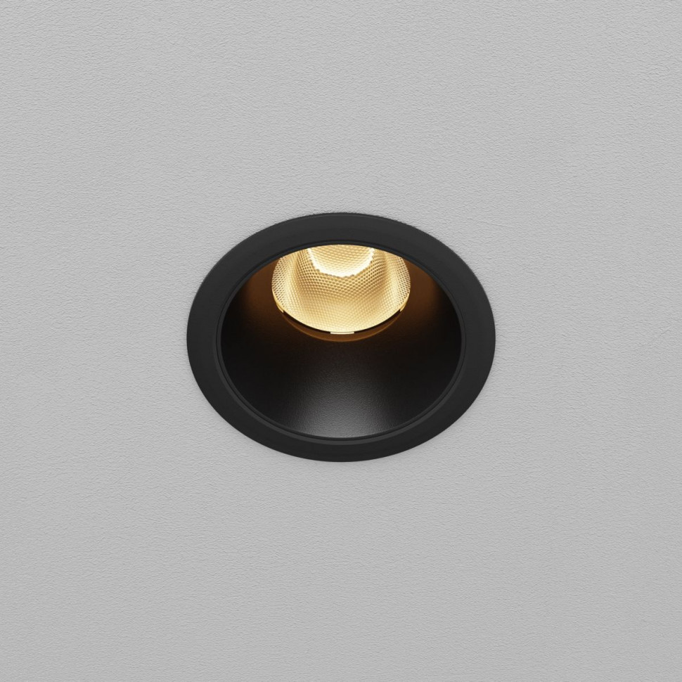 Встраиваемый светильник Maytoni Technical Dip Hight DL123-10W-2.7K-B