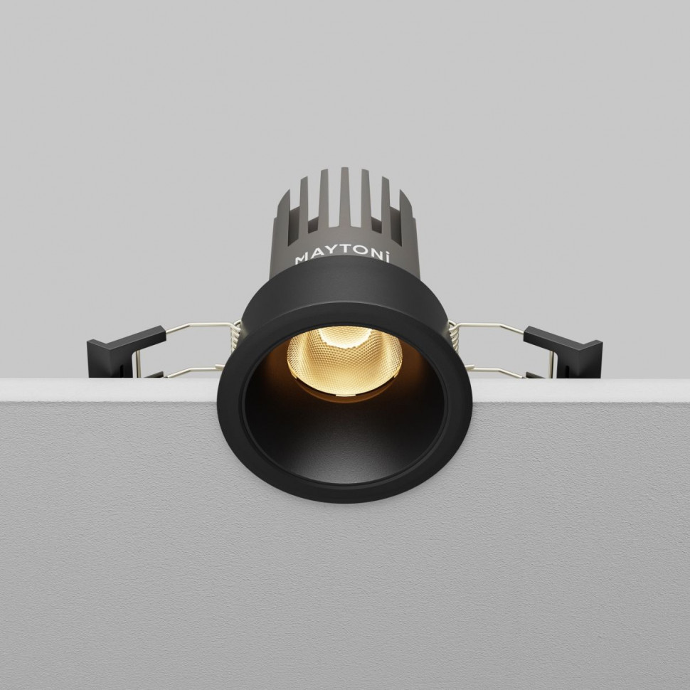 Встраиваемый светильник Maytoni Technical Dip Hight DL123-10W-2.7K-B