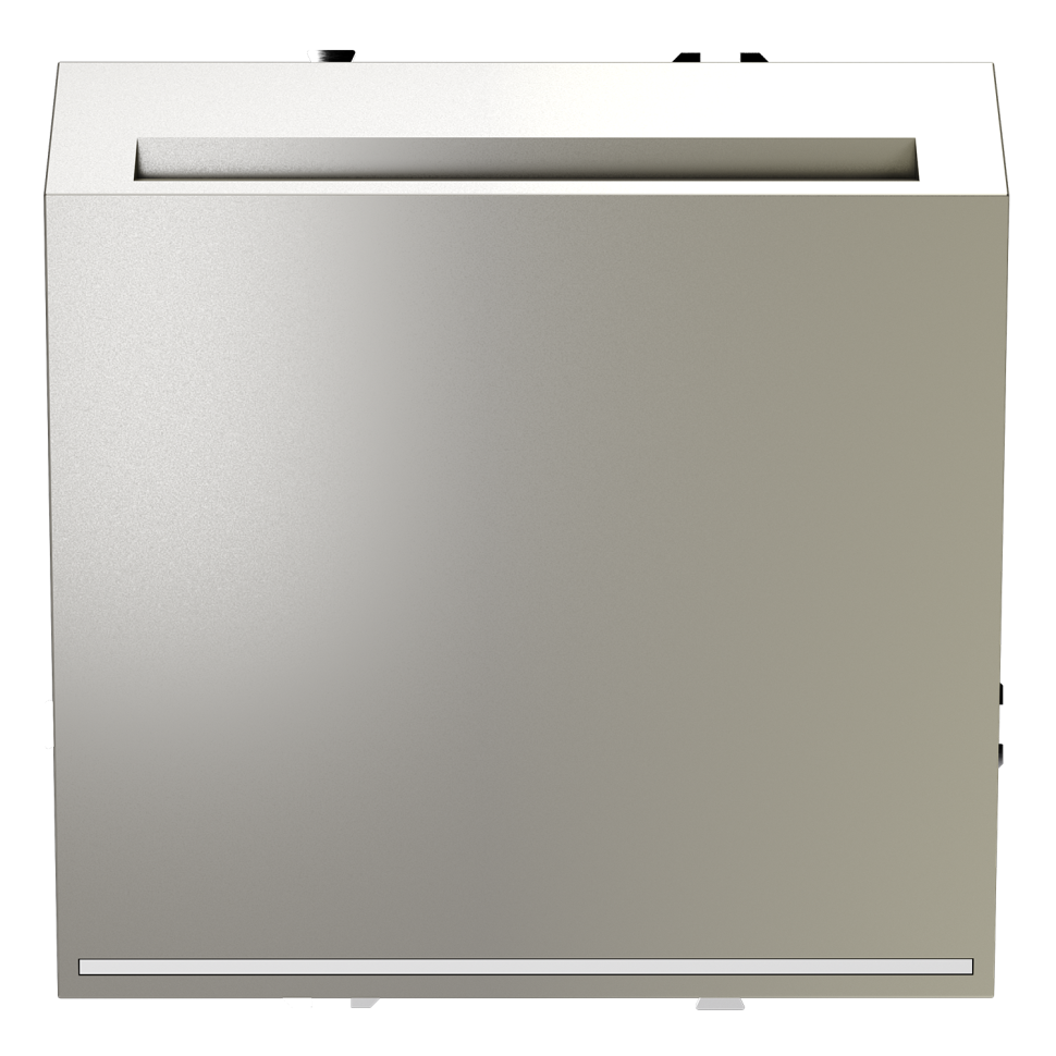 Выключатель встраиваемый VOLTUM S70 карточный 16А, (шелк)