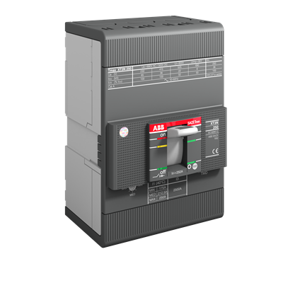 Выключатель автоматический XT3N 250 TMD 160-1600 3p F F ABB 1SDA068057R1
