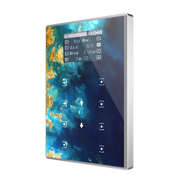 Контроллер комнатный KNX, с экраном 1.8 дюймов и меню, 8 кнопок Zennio TMD-Display View