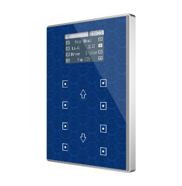 Контроллер комнатный KNX, с экраном 1.8 дюймов и меню, 8 кнопок Zennio TMD-Display View