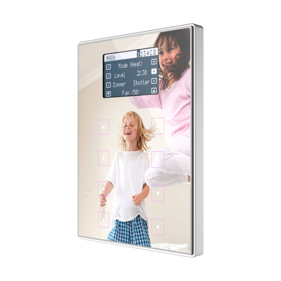 Контроллер комнатный KNX, с экраном 1.8 дюймов и меню, 8 кнопок Zennio TMD-Display View