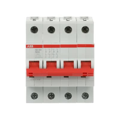 Рубильник ABB SD204/50 AC/DC 4P 50A 25кА 2CDD284101R0050
